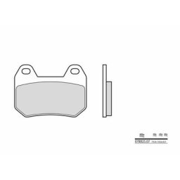 Brembo S.p.A. Plaquettes de frein route carbone céramique - 07BB2507