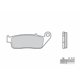 Brembo S.p.A. Plaquettes de frein route métal fritté - 07HO31SP