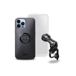 SP Connect Pack complet SP-CONNECT Bike Bundle II fixé sur guidon et potence - iPhone 13 Pro Max