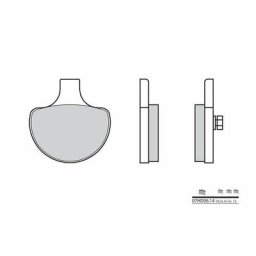Brembo S.p.A. Plaquettes de frein route carbone céramique - 07HD0614