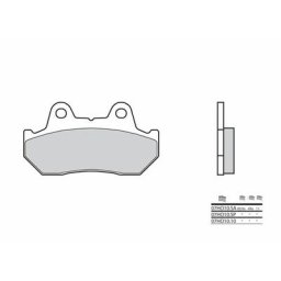Brembo S.p.A. Plaquettes de frein route carbone céramique - 07HO1010
