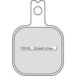 FERODO Frein pad FRP 415 Platine