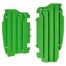 POLISPORT Cache radiateur vert Kawasaki KX450F
