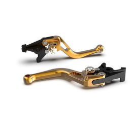 LSL Frein levier BOW pour Brembo 15/17/19 RCS, R37R, court, or/argent