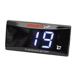 Thermomètre KOSO pour l’indication de température de l’huile ou de l’eau, noir