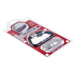 VERROUILLAGE DE casque HIGHWAY HAWK avec câble (1 pièce)