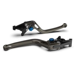 LSL Frein levier BOW pour Brembo 15/17/19 RCS, R37R, anthracite/bleu