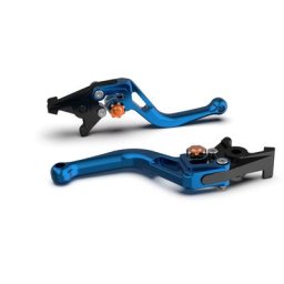 LSL Levier de frein BOW pour Brembo 15/17/19 RCS, R37R, court, bleu/orange