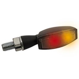 HIGHSIDER LED arrière, feux de frein, unité de signal de virage BLAZE, noir, teinté