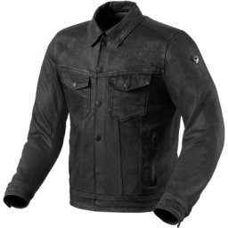 Revit Trucker Veste textile de moto, noir, taille S