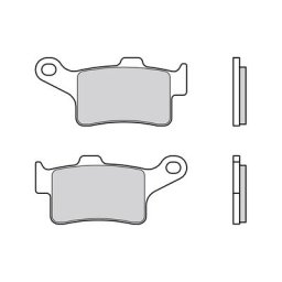 Brembo S.p.A. Plaquettes de frein route métal fritté - ​07GR88SA