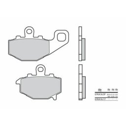 Brembo S.p.A. Plaquettes de frein route métal fritté - 07KA16SP