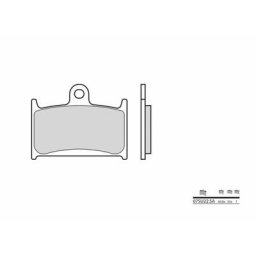 Brembo S.p.A. Plaquettes de frein route métal fritté - 07SU22SA