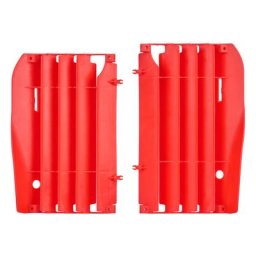 POLISPORT Cache radiateur rouge Honda CRF250R