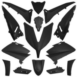 O PARTS Carénage Competition noir mat - Yamaha T-Max 530, taille 10 mm