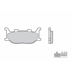 Brembo S.p.A. Plaquettes de frein route métal fritté - 07YA34SA