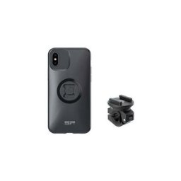 SP Connect Pack complet SP-CONNECT Moto Bundle fixé sur rétroviseur iPhone X/XS/11Pro