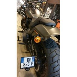 Access Design Support de plaque latéral noir Harley Davidson Fat Bob 114