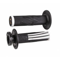 ODI Emig Pro V2 Lock-On Poignées de guidon Lock-on full grip, rouge