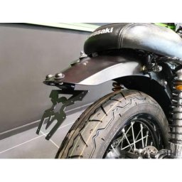 Access Design Support de plaque noir Kawasaki W800
