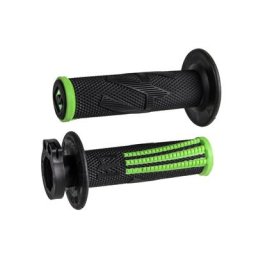 ODI Emig Pro V2 Lock-On Poignées de guidon Lock-on full grip, rouge