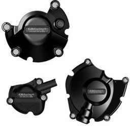 GBRACING Kit de protections de carters moteur GB RACING - Yamaha YZF-R1/R1M, taille 260 mm