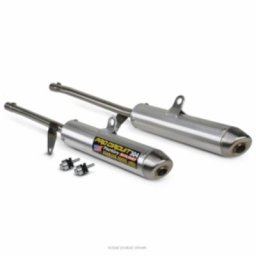 PRO CIRCUIT Silencieux 304 alu brossé/casquette inox Honda TRX450 Sportrax