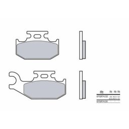 Brembo S.p.A. Plaquettes de frein Off-Road métal fritté - 07GR74SD