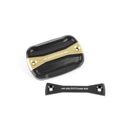 GILLES Couvercle fluide frein avant or Yamaha T-Max 530/560, rouge