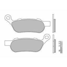 Brembo S.p.A. Plaquettes de frein route métal fritté - 07HD07SP