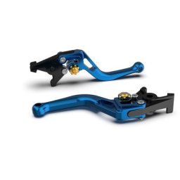 LSL Frein levier BOW pour Brembo 15/17/19 RCS, R37R, court, bleu/or
