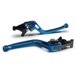 LSL Frein levier BOW pour Brembo 15/17/19 RCS, R37R, bleu/vert