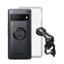 SP Connect Pack complet SP-CONNECT Bike Bundle II fixé sur guidon et potence - Google Pixel 6 Pro