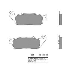 Brembo S.p.A. Plaquettes de frein Scooter métal fritté - 07096XS