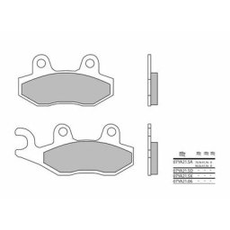 Brembo S.p.A. Plaquettes de frein route métal fritté - 07YA21SA
