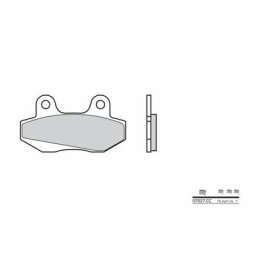 Brembo S.p.A. Plaquettes de frein Scooter carbone céramique - 07027CC