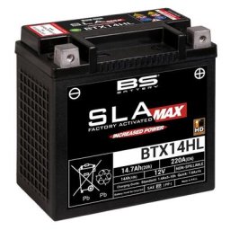BS Battery Batterie SLA Max sans entretien activé usine - BTX14HL