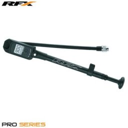 RFX Pompe/jauge de réglage du ressort pneumatique de la fourche digitale Pro Series (Jauge numérique 0-300 Psi)