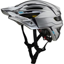 Troy Lee Designs A2 Sliver MIPS Casque de vélo, argent, taille XL 2XL