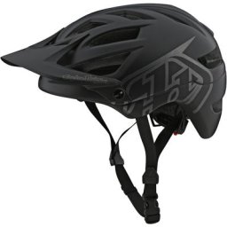 Troy Lee Designs A1 Classic Casque de vélo, noir-argent, taille M L