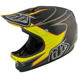 Troy Lee Designs D2 Pulse Casque de vélo, noir, taille XS S
