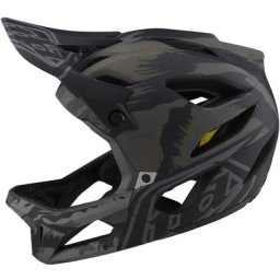 Troy Lee Designs Stage Brush Camo Military Casque de vélo, noir