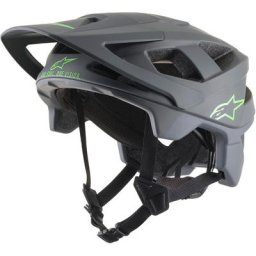 Alpinestars Vector Pro Atom Casque de vélo, gris-vert, taille M