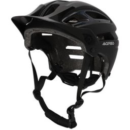 Acerbis Doublep Casque de VTT, noir, taille S M 52 58