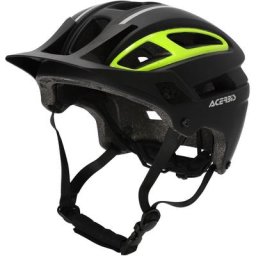 Acerbis Doublep Casque de VTT, noir-jaune, taille L XL