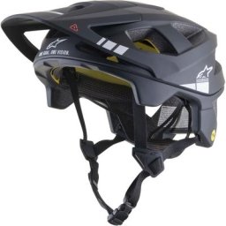 Alpinestars Vector Tech A1 Casque de vélo, noir-gris, taille M