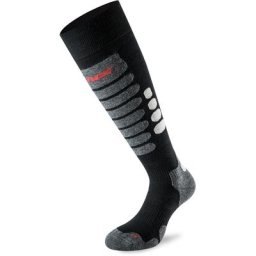 Lenz Skiing 3.0 Chaussettes, noir-gris, taille 45 46 47