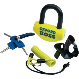 Oxford Boss 14mm Verrouillage de disque, jaune