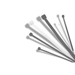 Auloc Câble cravate, 280 x 4,5 mm, 100 pcs., noir