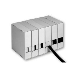 DERAY Rétrécissement tubing 4:1 4,0/1,0 mm, boîte 4,5m, noir